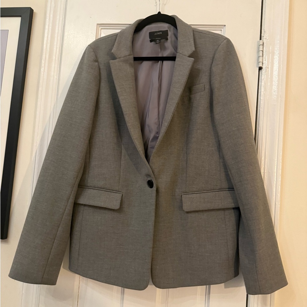 J. Crew Gray Regent Women's Blazer